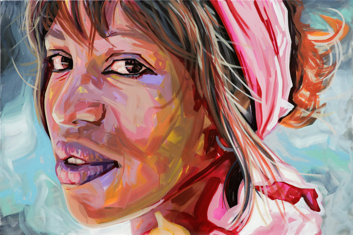1. Girl with Pink Scarf . Lennaert Koorman